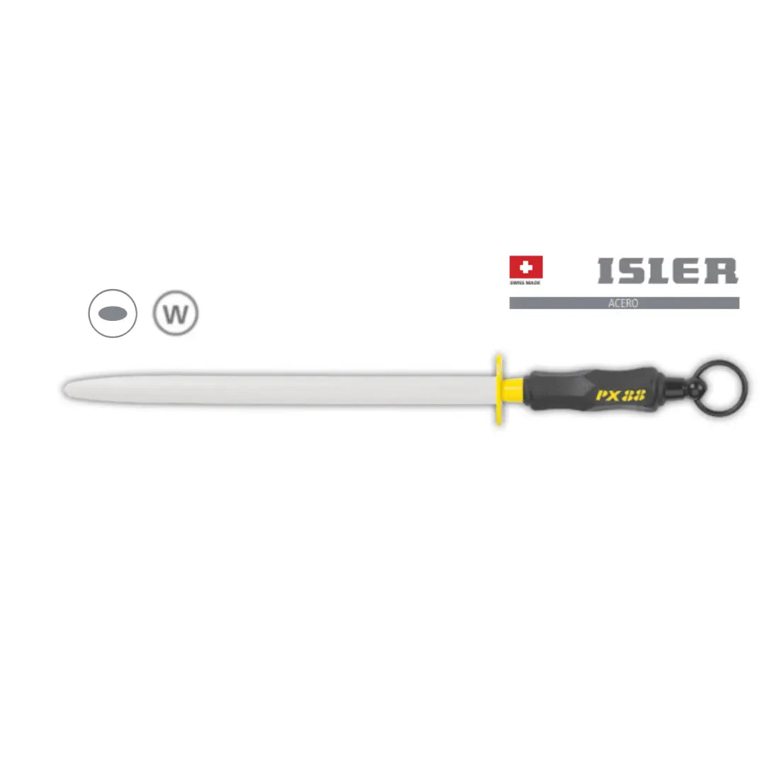 Chaira afilado Isler PX-88 - 31 cm Ovalada de Tungsteno