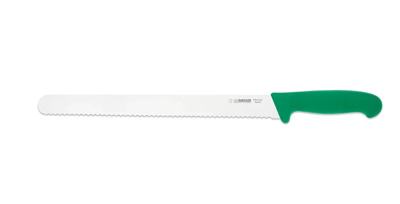 cuchillo dentado giesser pan 7705 W verde