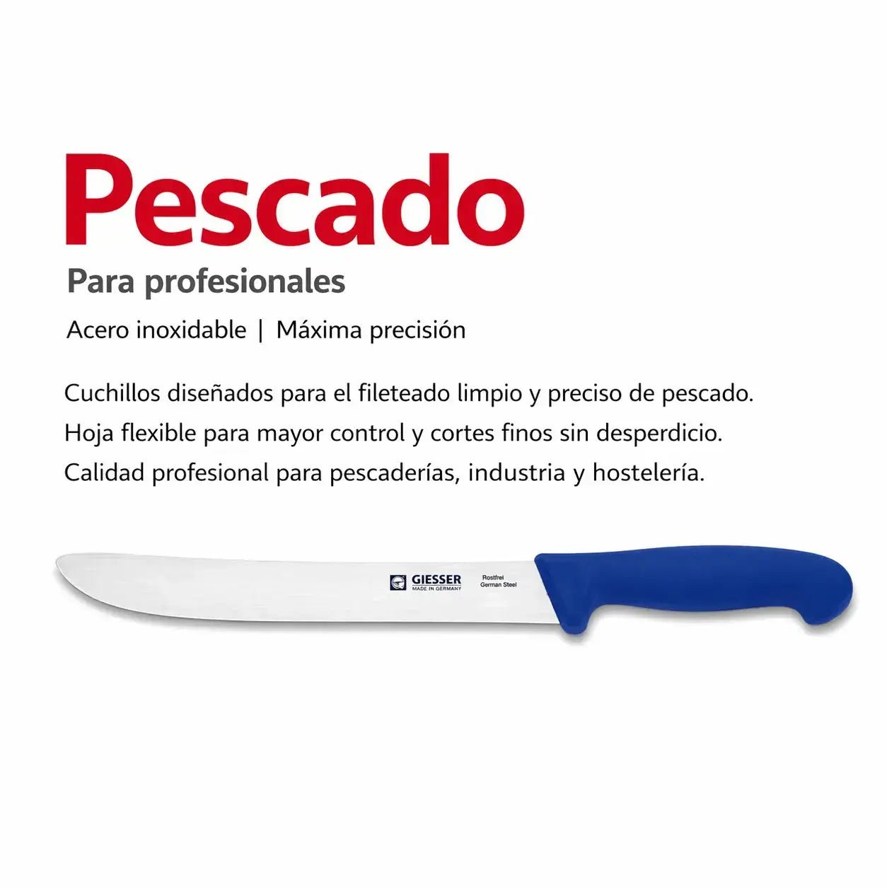Cuchillo Giesser para Pescado