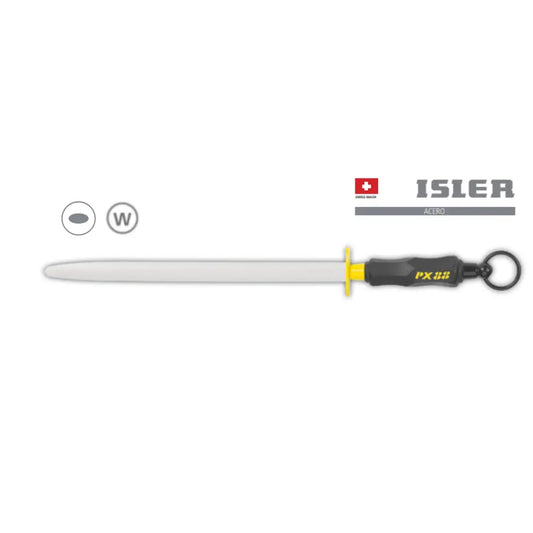 Chaira afilado Isler PX-88 - 31 cm Ovalada de Tungsteno