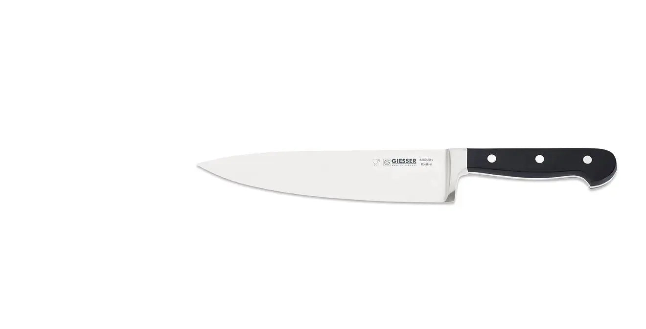 cuchillo cebollero forja negro giesser 8280 20
