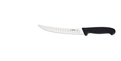 cuchillo curvo pescado giesser negro 2005 20cm alveolos
