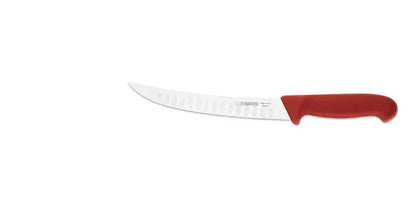 cuchillo curvo pescado giesser rojo 2005 20cm alveolos