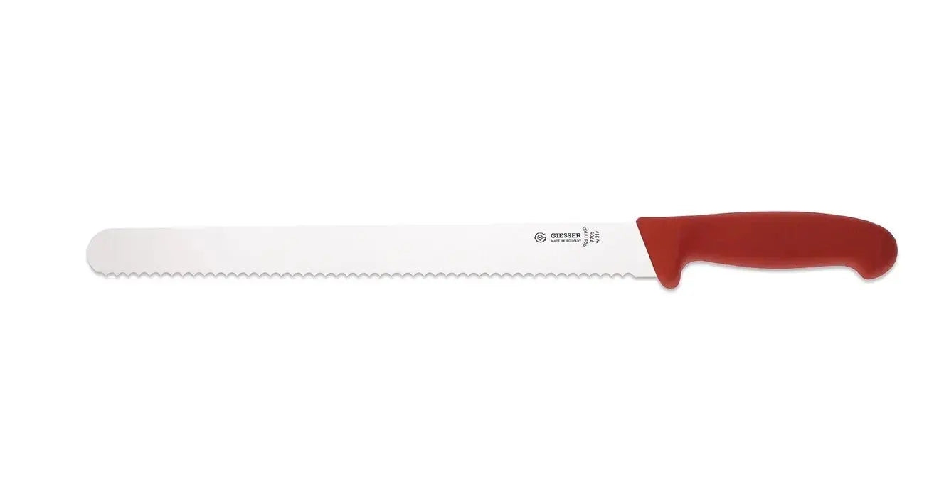 cuchillo dentado giesser pan 7705 W rojo