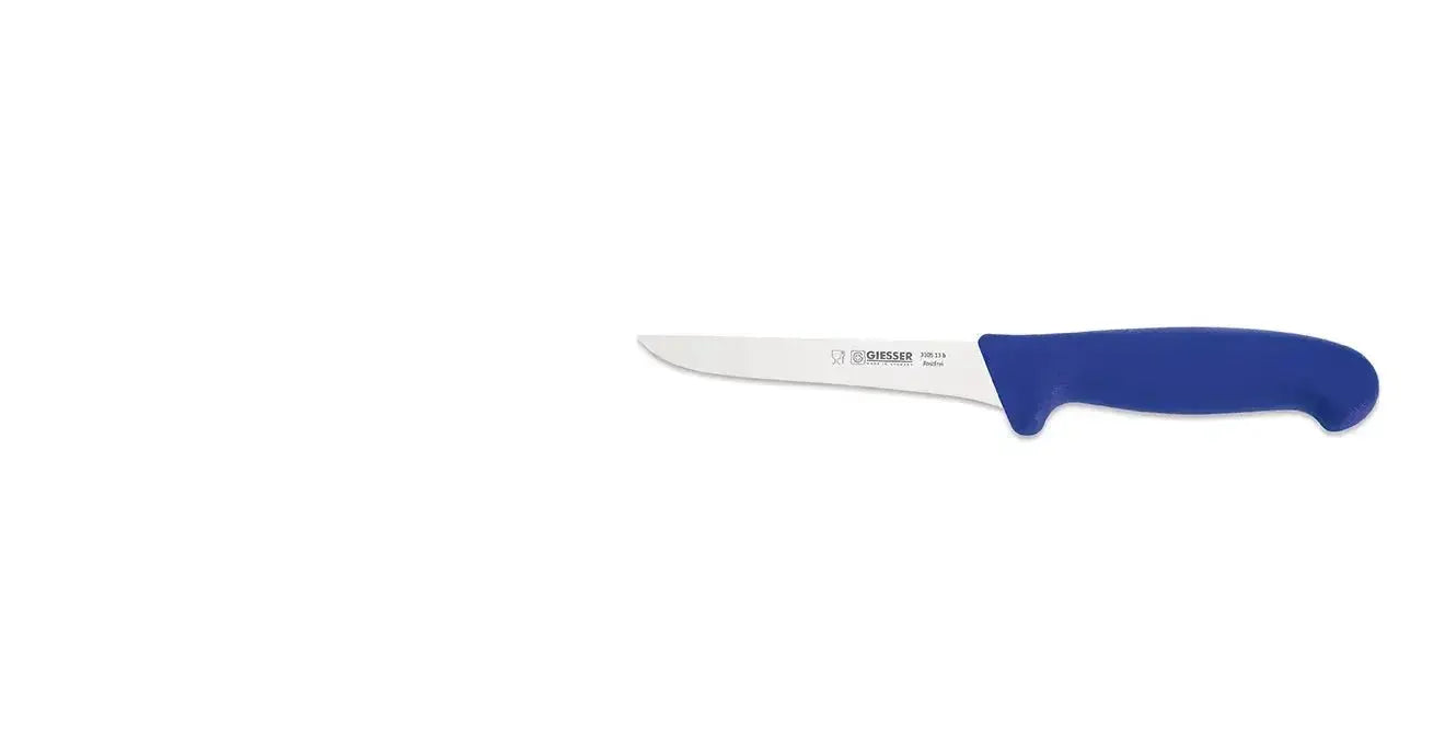 cuchillo deshuesar giesser jamon B3101PP 13 cm azul