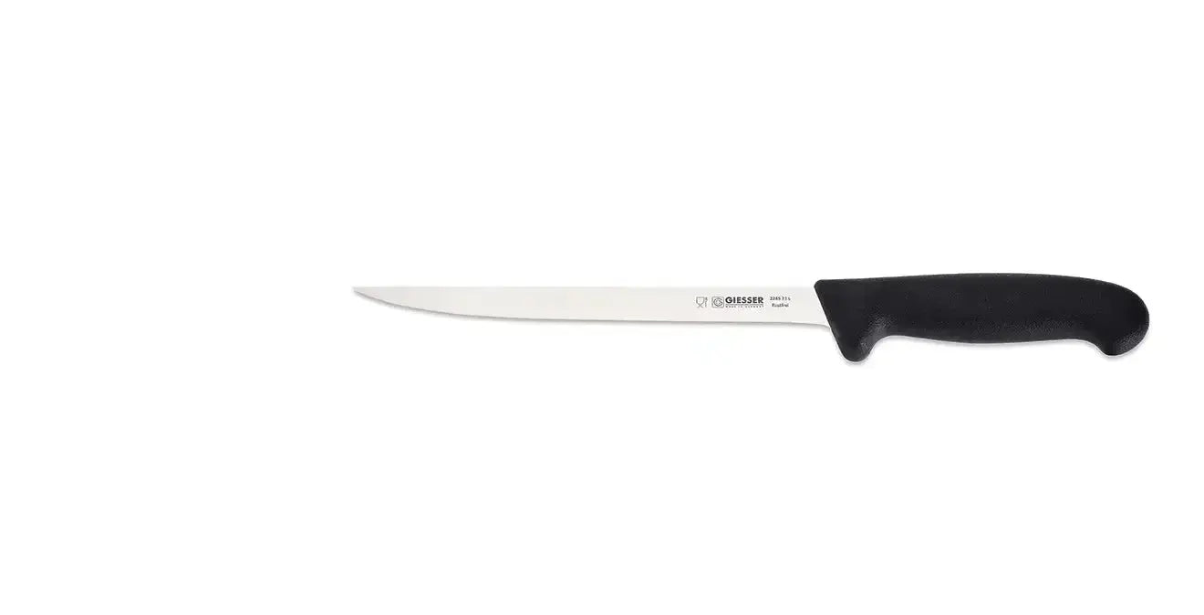 cuchillo filete pescado giesser negro 2285
