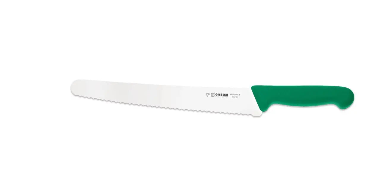 cuchillo giesser pan dentado 8265 W 25 verde