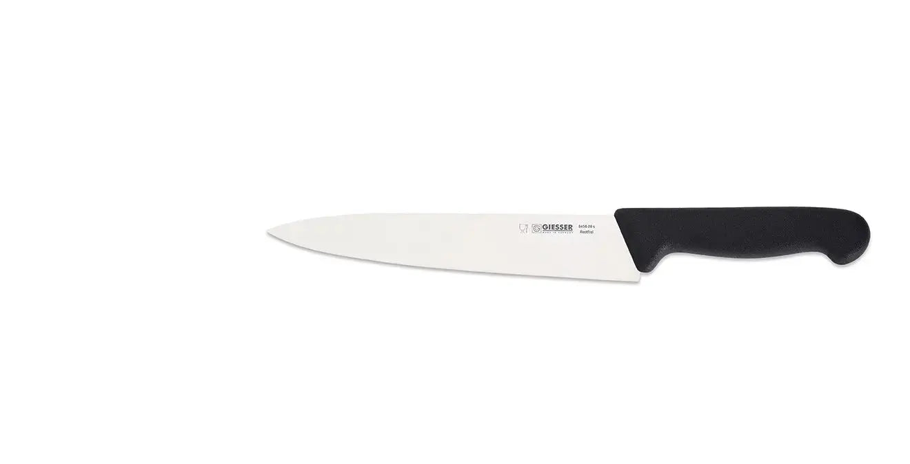 cuchillo hoja estrecha mango negro giesser 8456