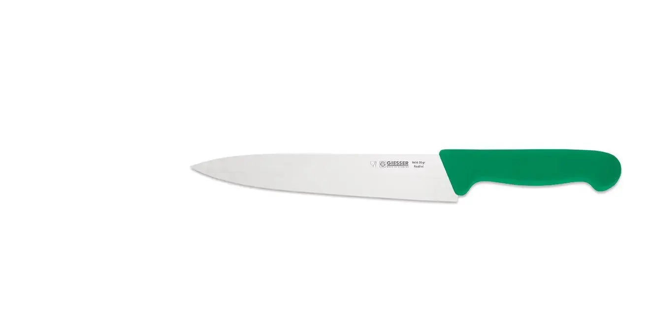 Cuchillo de cocina hoja estrecha giesser 8456 verde