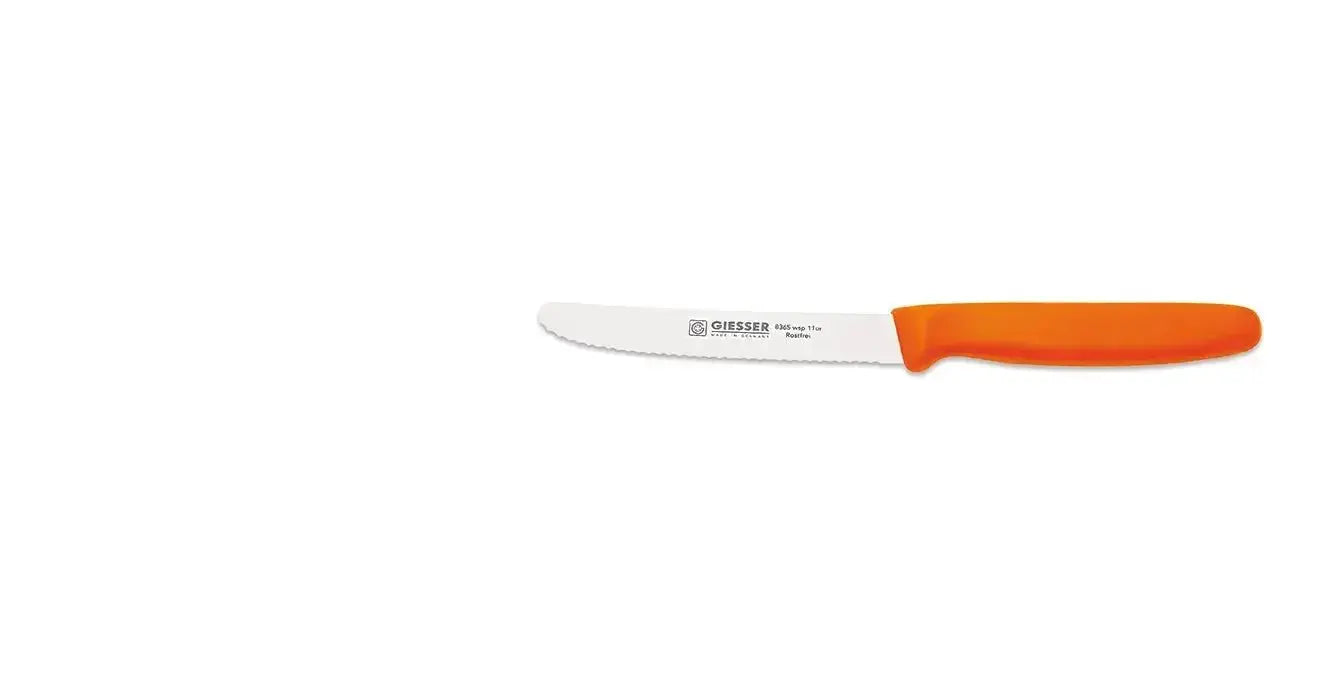 cuchillo mesa giesser 8365 wsp 11cm naranja