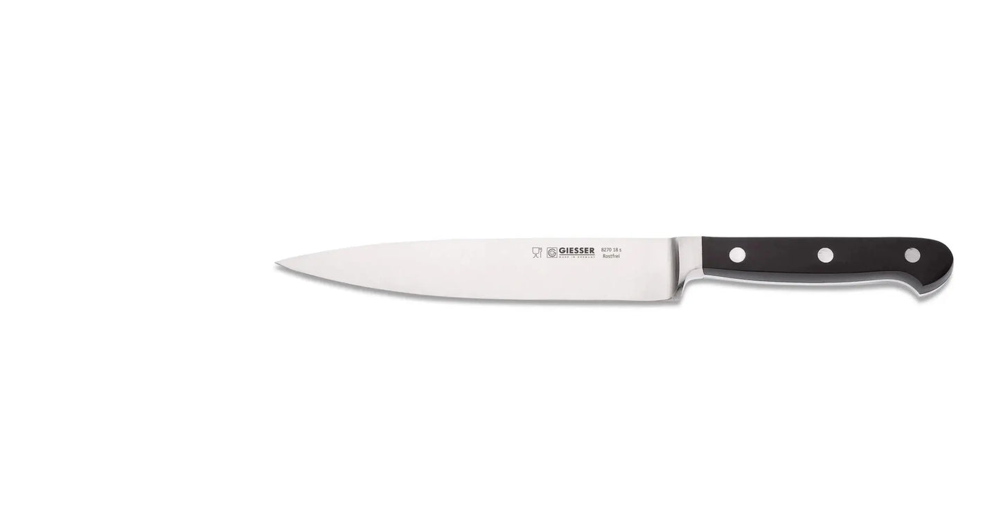 cuchillo para trinchar giesser forja 8270 negro